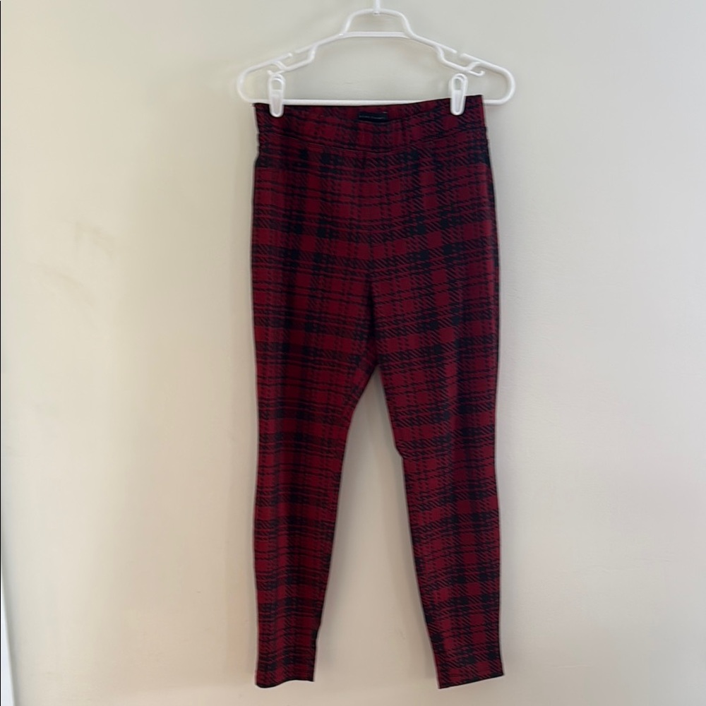 Sanctuary Red and Black Patterned Leggings